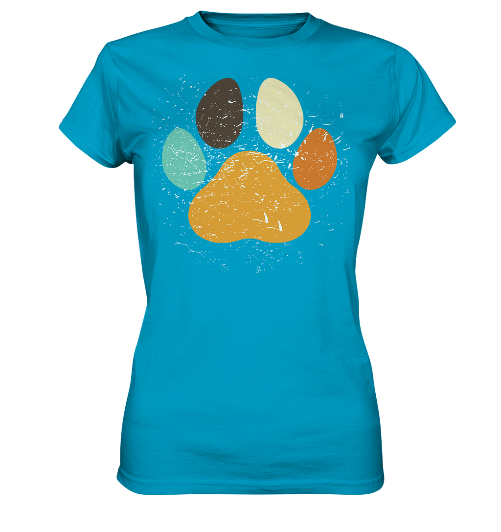 Bunte Pfote - Ladies Premium Shirt