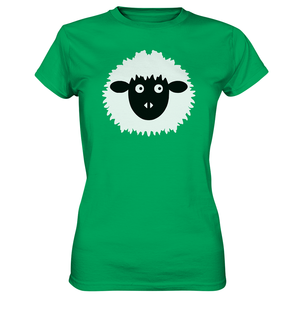 Schaf comic -personalisierbar - Ladies Premium Shirt