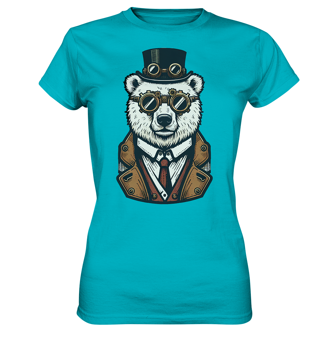 Eisbär Steampunk Polar Bear  - Ladies Premium Shirt