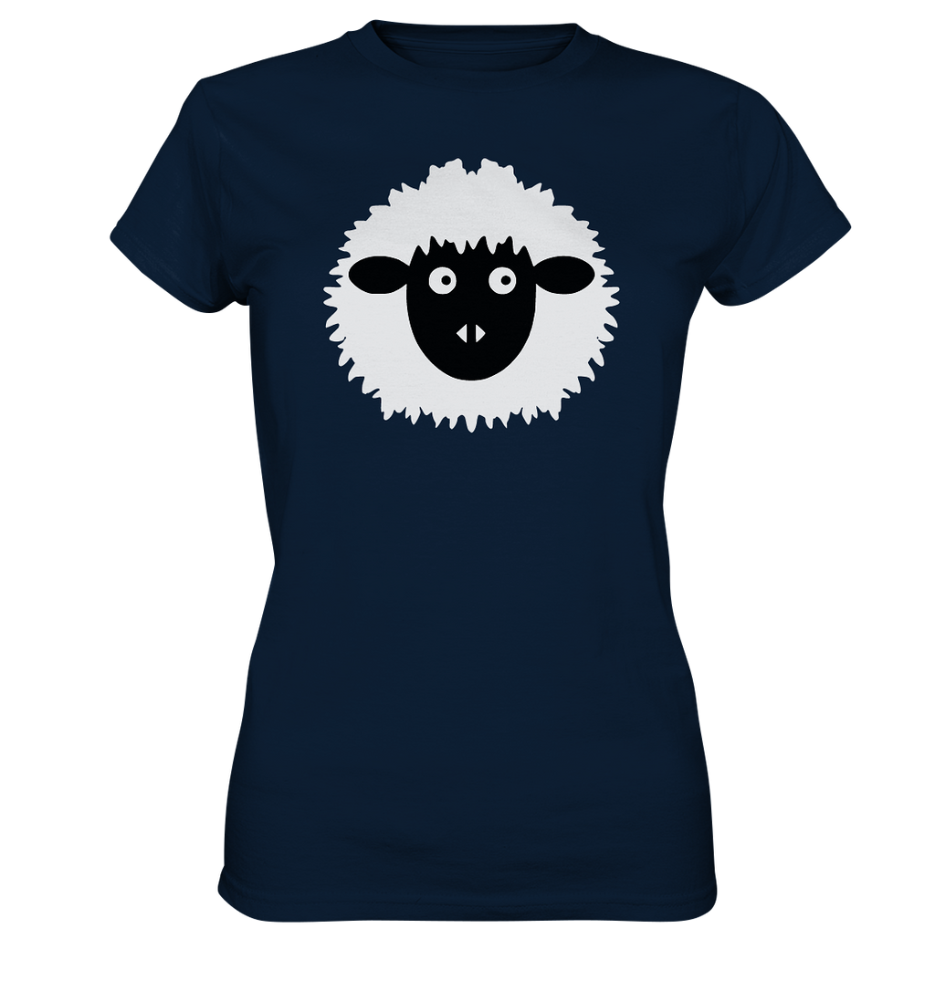 Schaf comic -personalisierbar - Ladies Premium Shirt