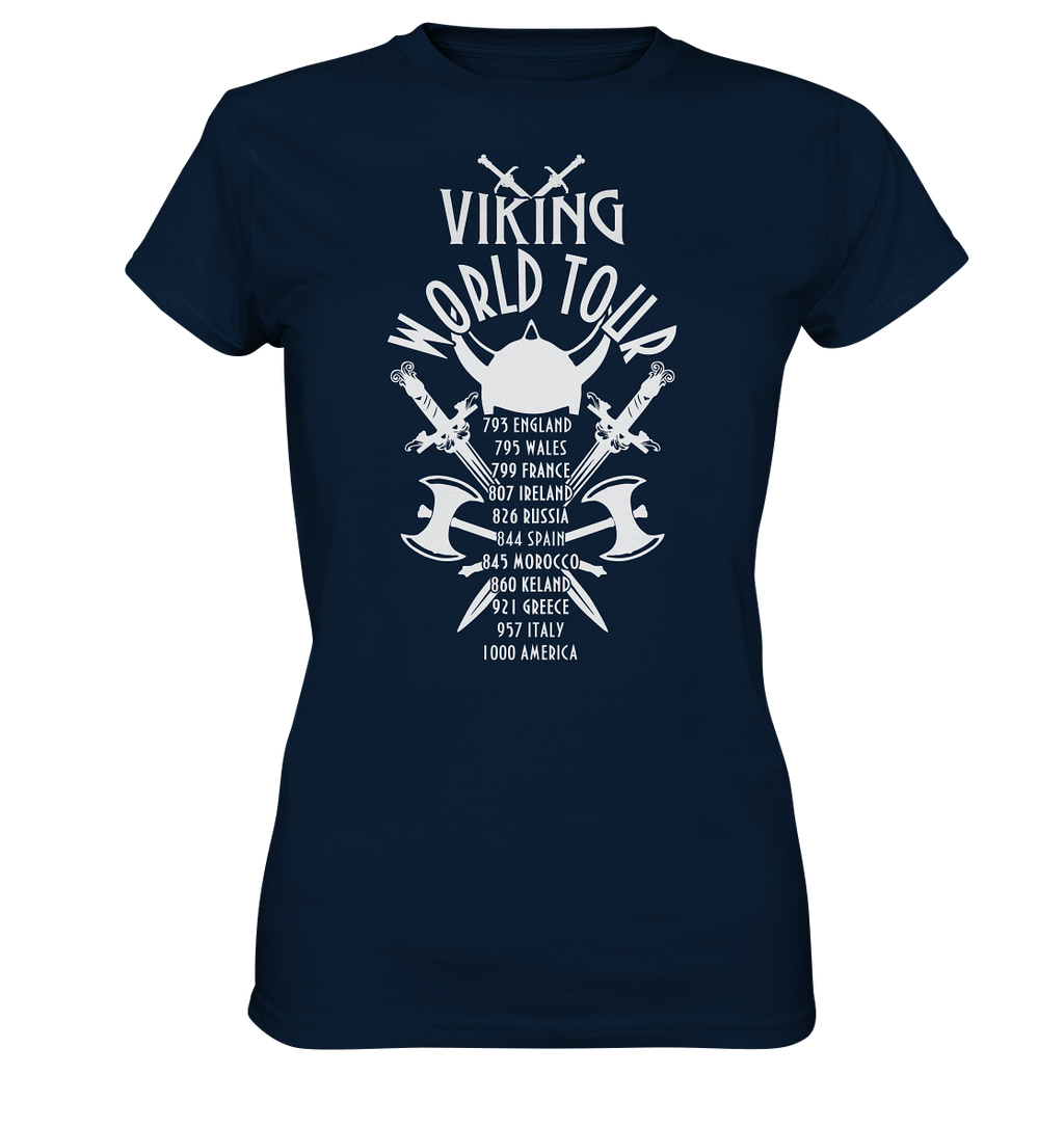 Viking World Tour Fun - Ladies Premium Shirt