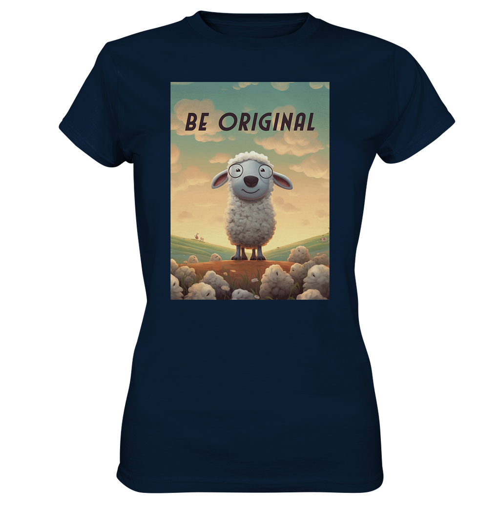 Be Original Shaf Motivation  - Ladies Premium Shirt