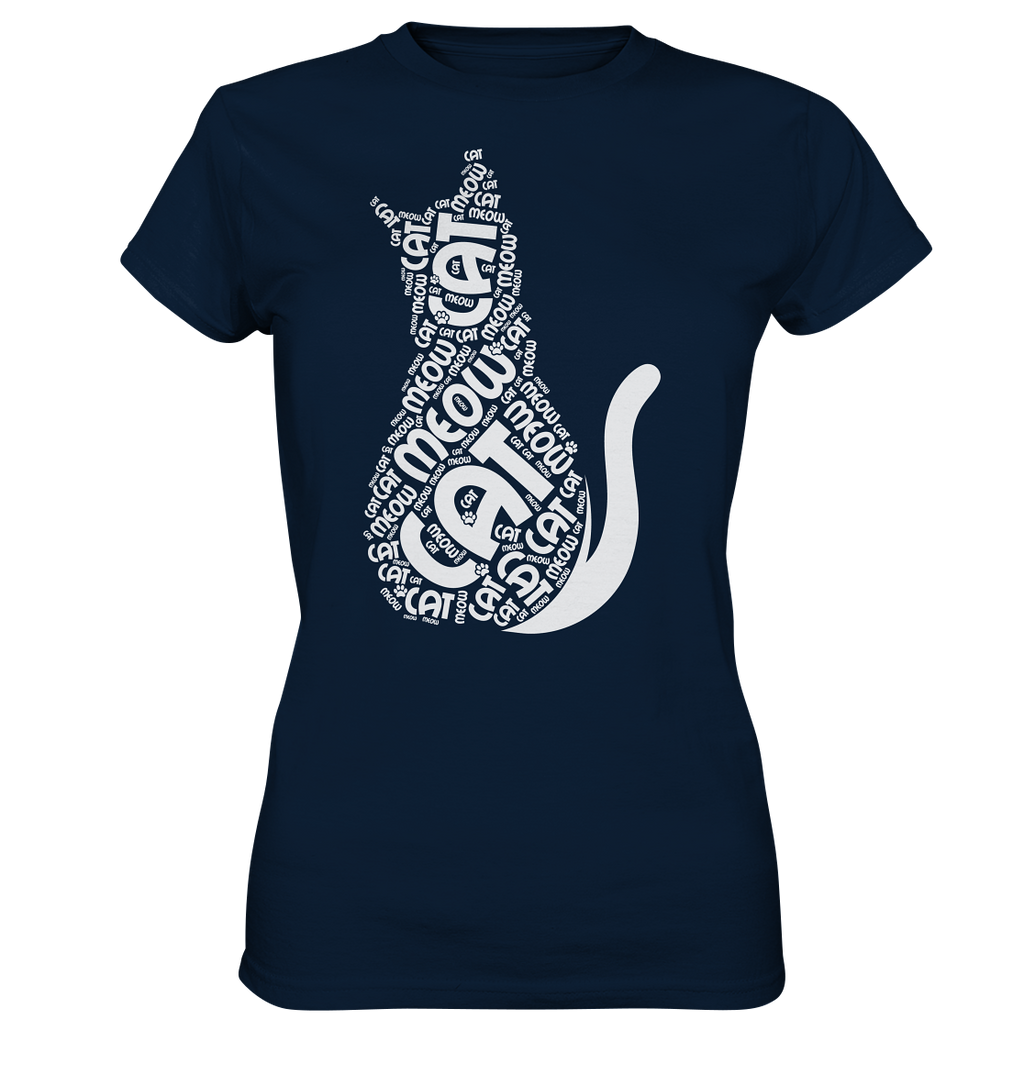 Katzen Cat slogan  - Ladies Premium Shirt