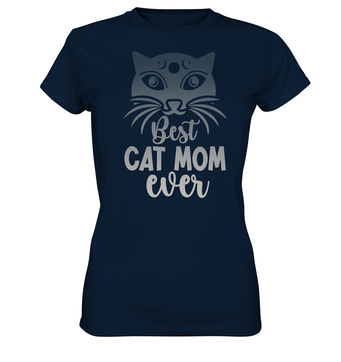 Best Cat Mum ever personalisierbar - Ladies Premium Shirt