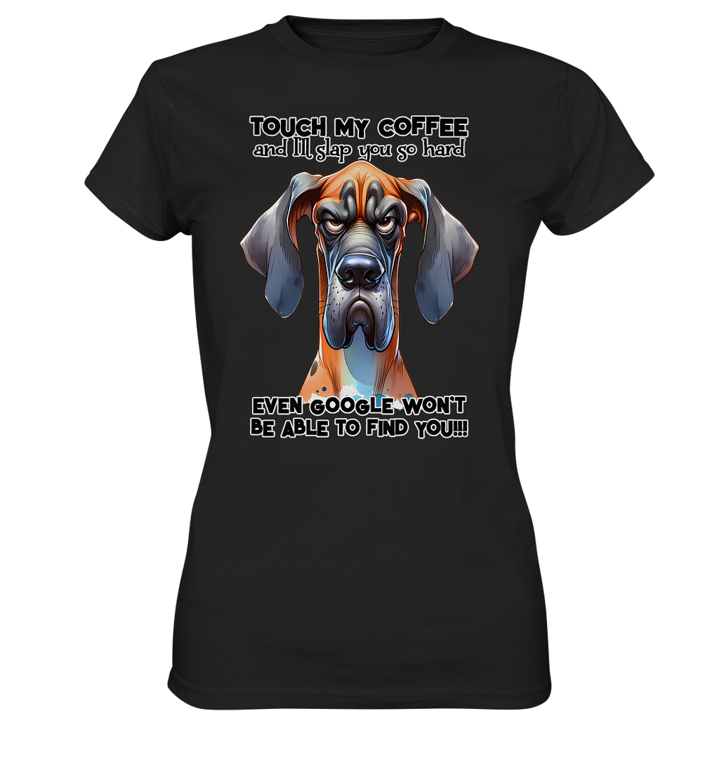 Grumpy Dog Kaffee - Ladies Premium Shirt
