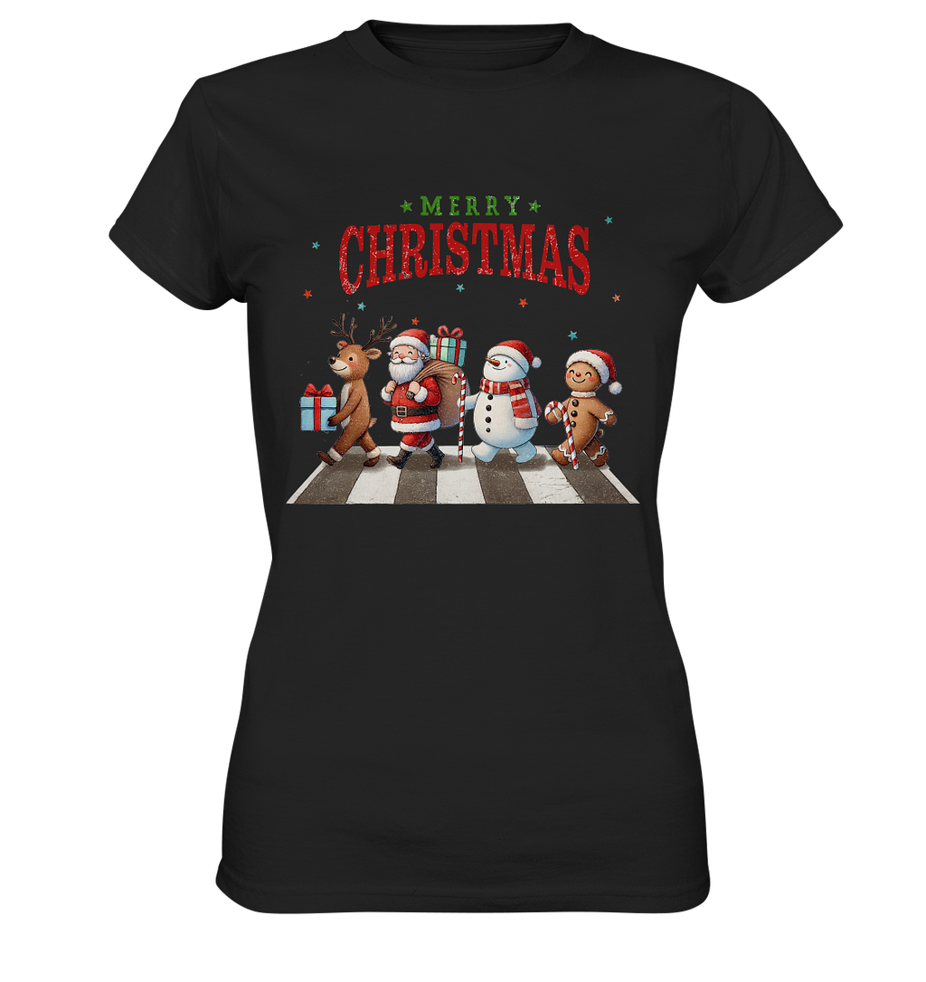Merry Christmas Zebrastreifen - Ladies Premium Shirt