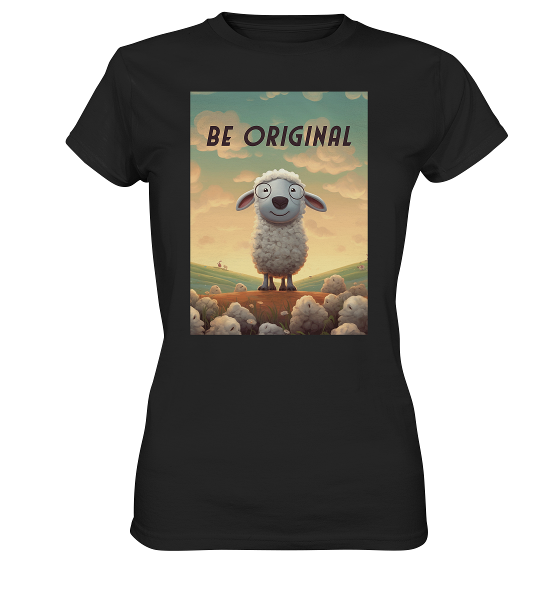 Be Original Shaf Motivation  - Ladies Premium Shirt