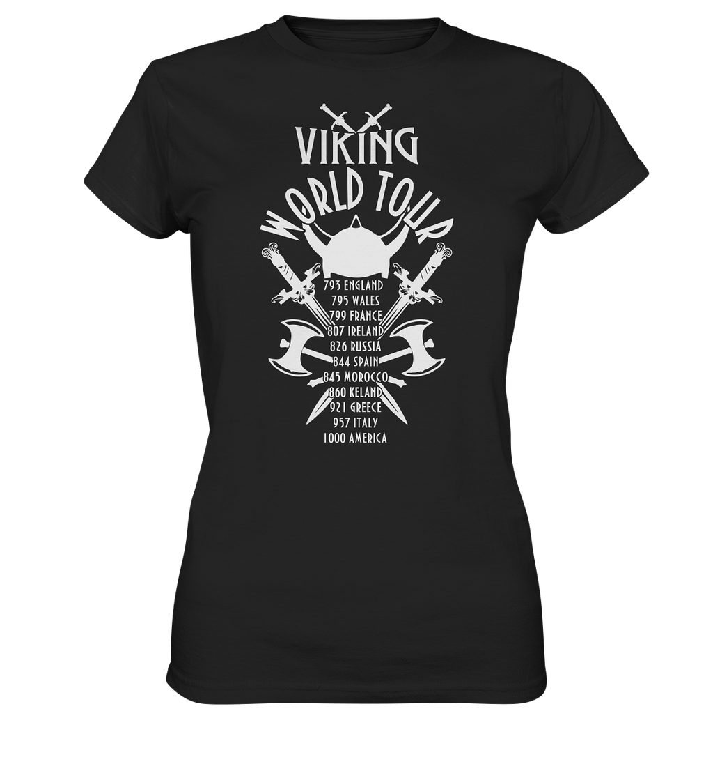 Viking World Tour Fun - Ladies Premium Shirt