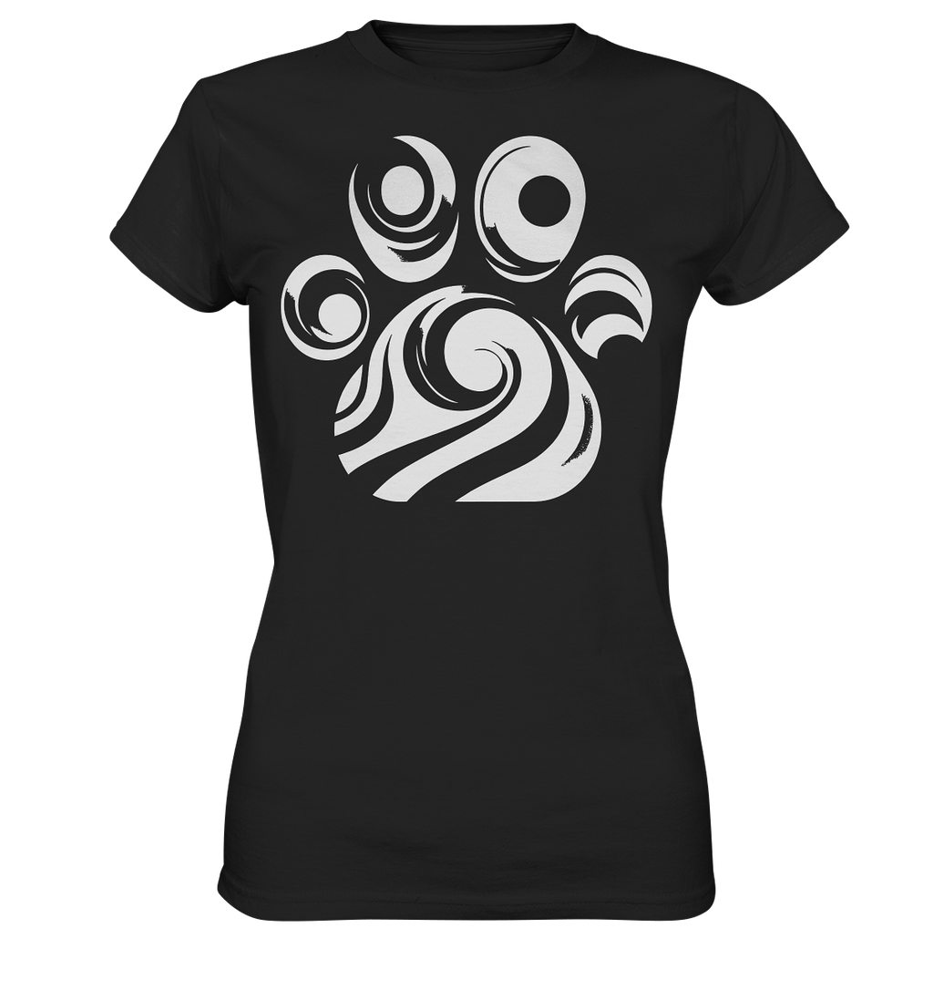 Pfote Design modern und abstrakt - Ladies Premium Shirt