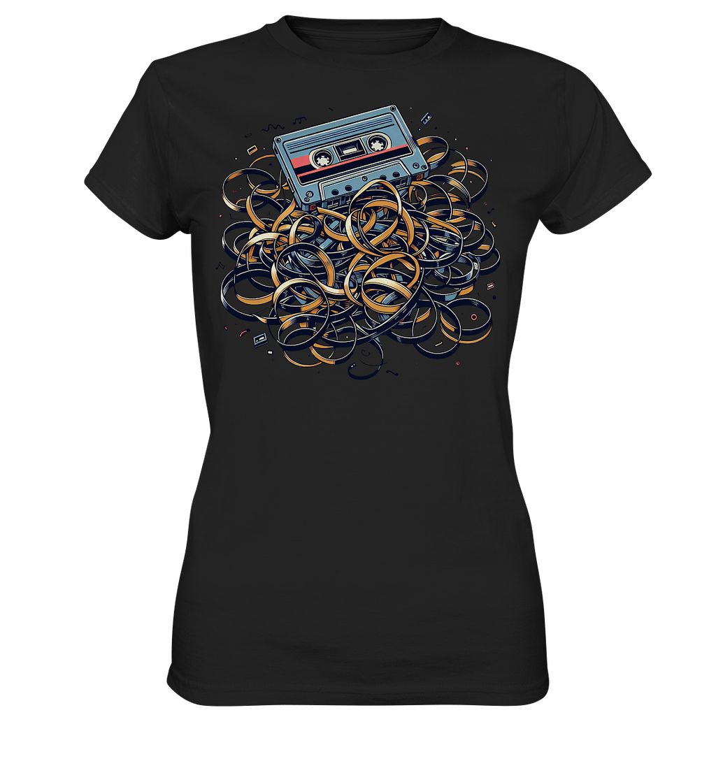 80s Kasettentape - Ladies Premium Shirt