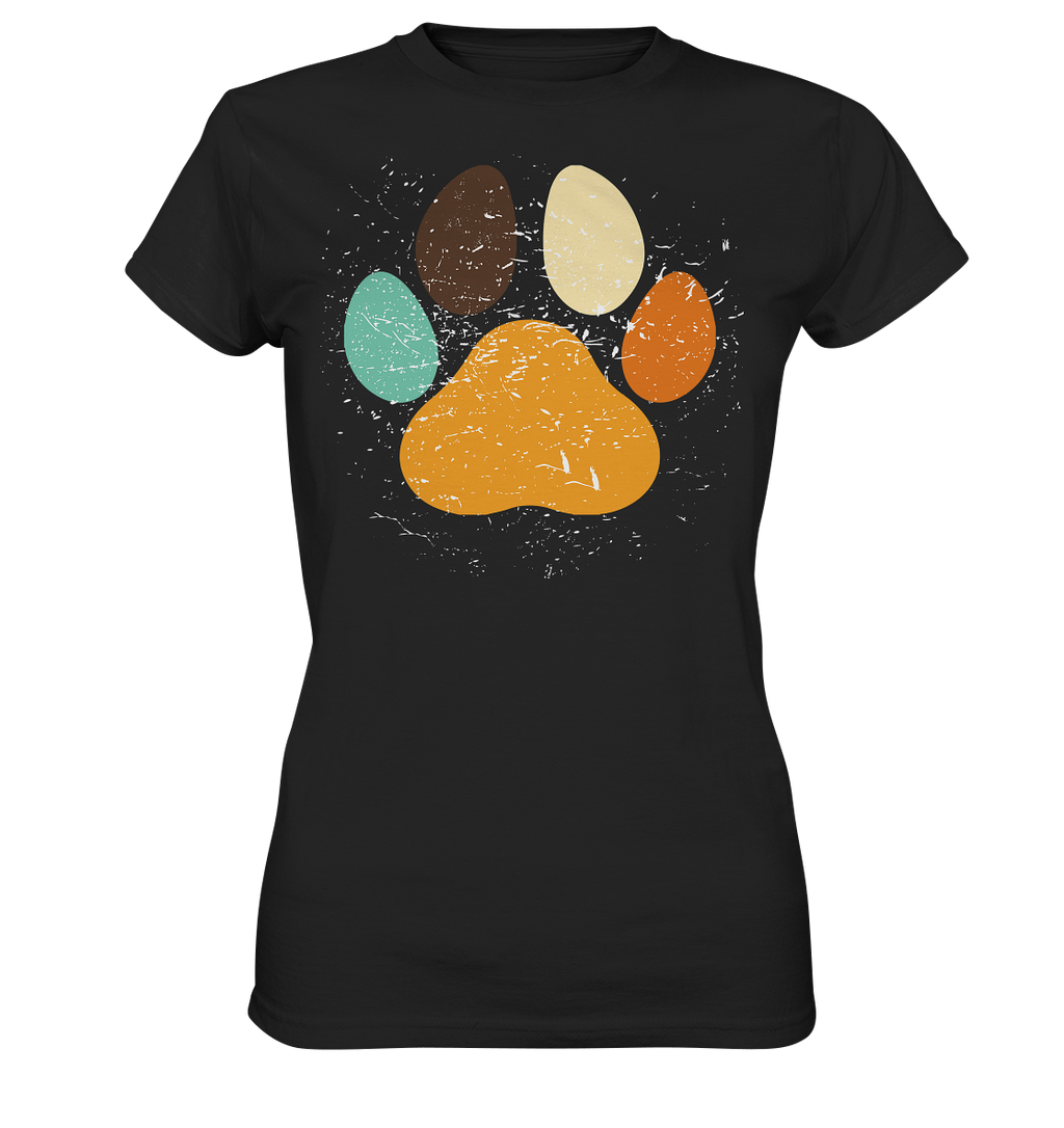 Bunte Pfote - Ladies Premium Shirt