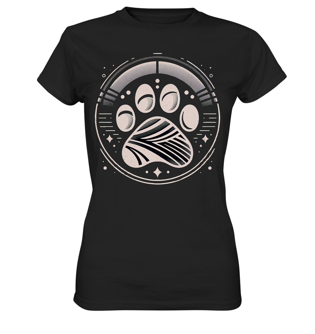 Futuristische Design einer Pfote - Ladies Premium Shirt