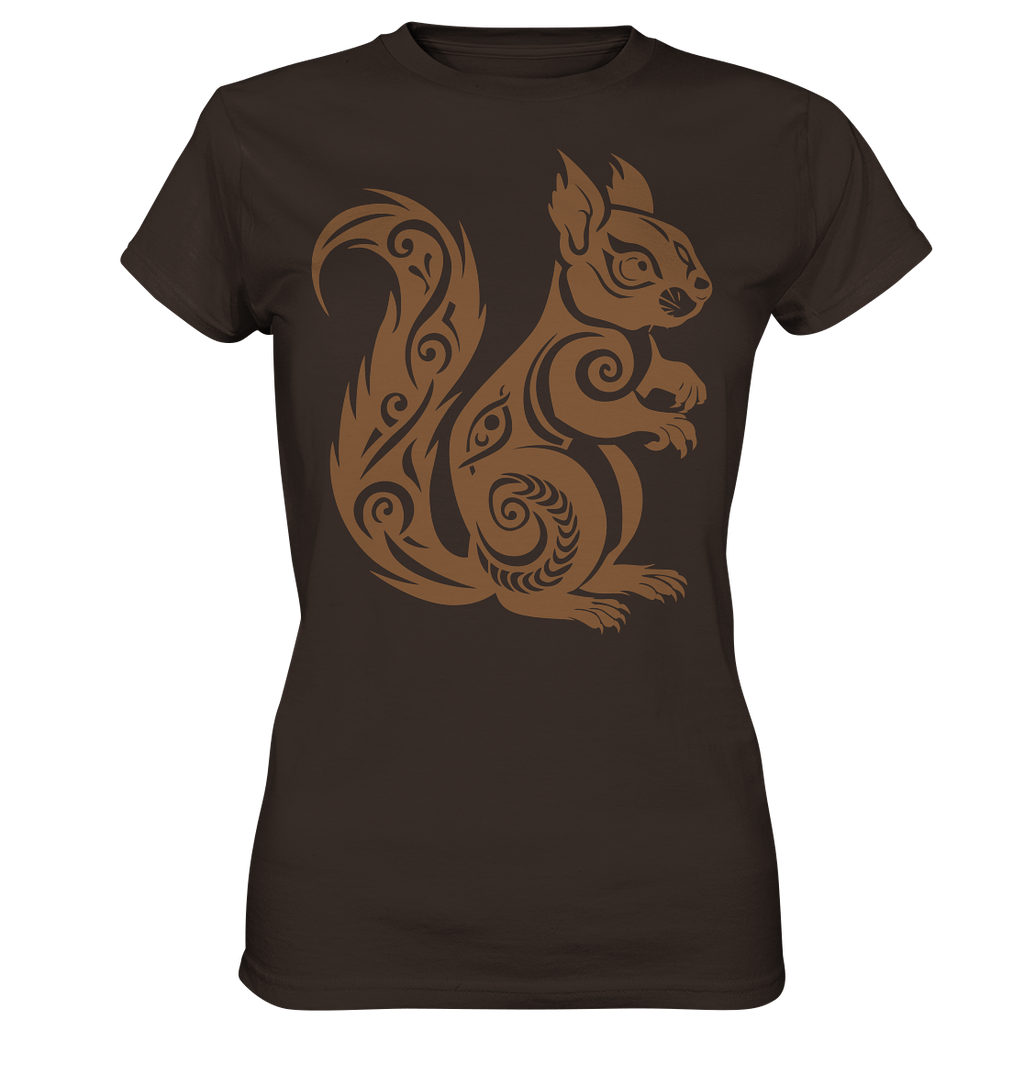 Keltischer Kunst Eichhörnchen - Ladies Premium Shirt