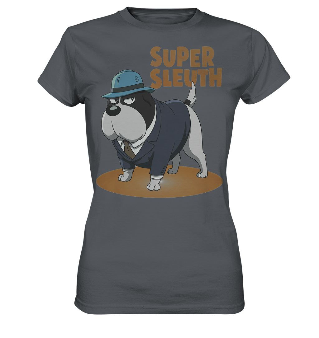 Hund Super Sleuth Detektiv - Ladies Premium Shirt