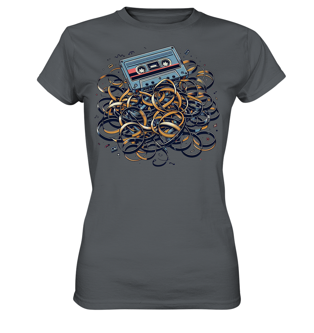 80s Kasettentape - Ladies Premium Shirt