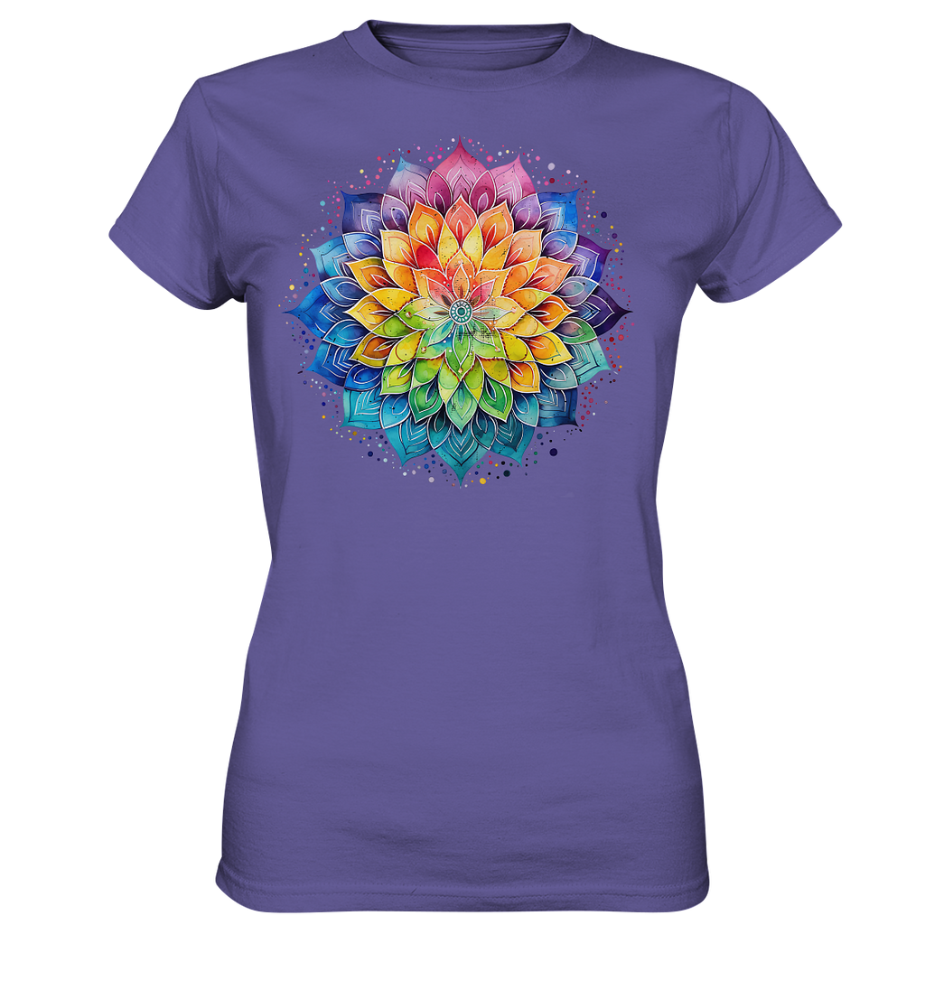 Lotus Mandala Yoga - Ladies Premium Shirt