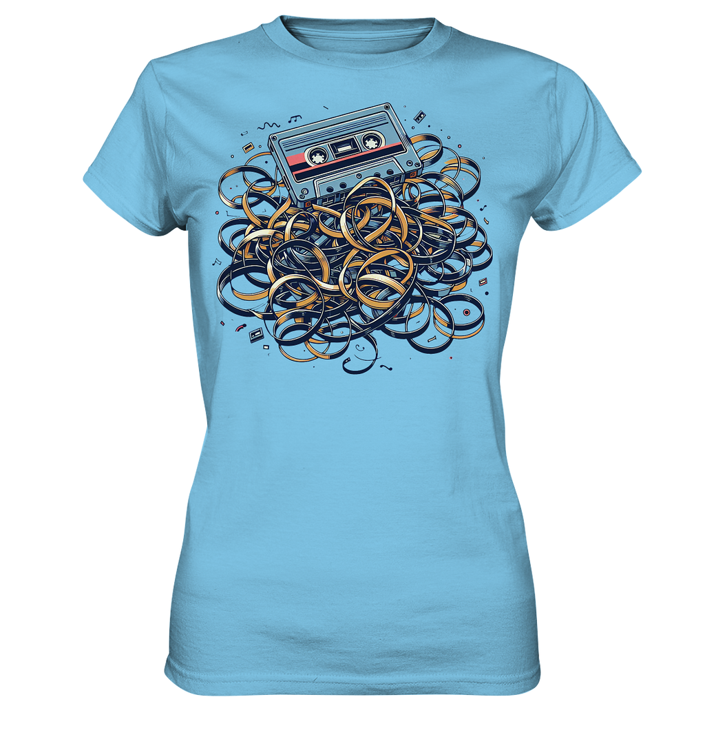 80s Kasettentape - Ladies Premium Shirt