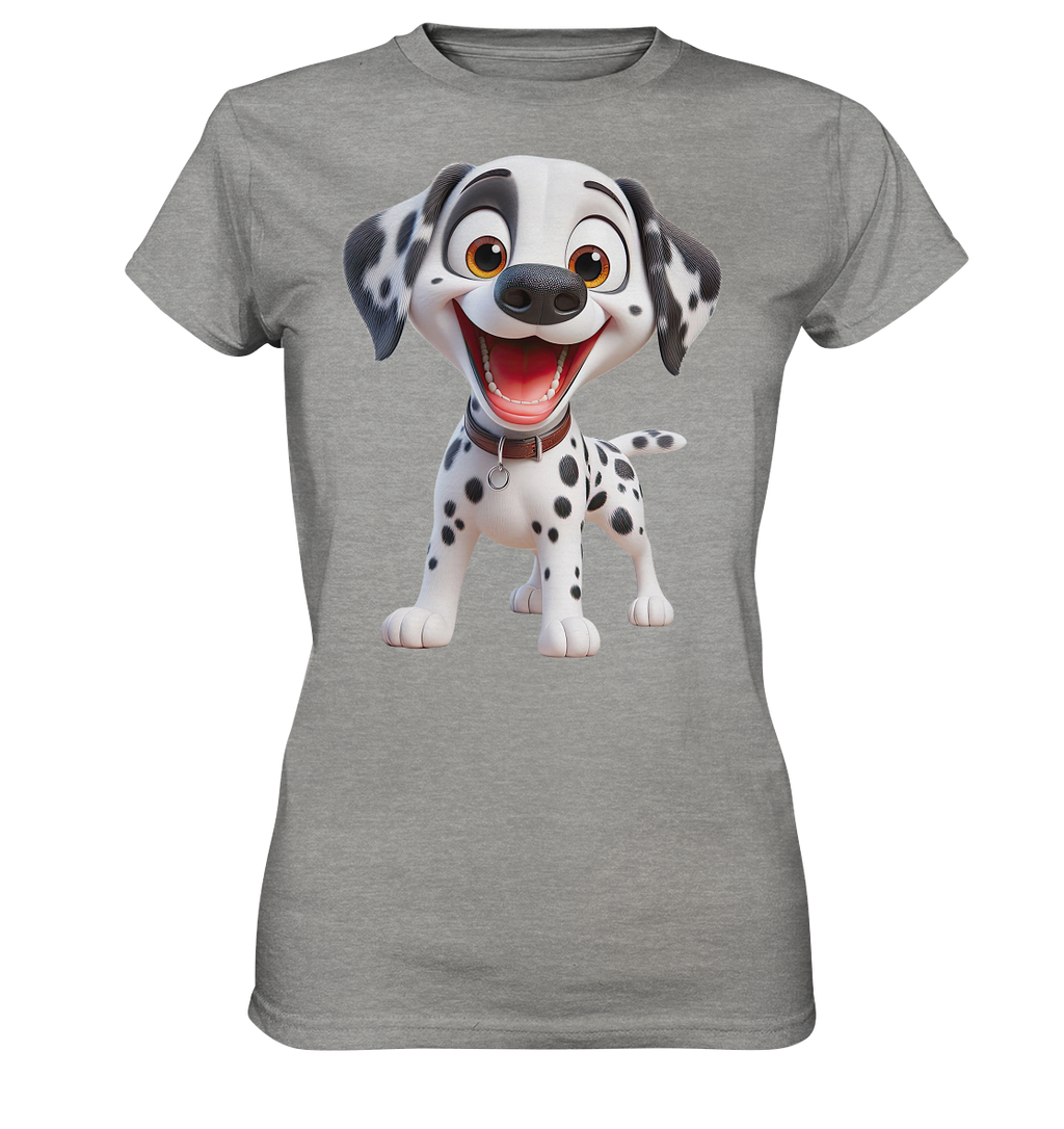 Dalmatina Cartoon - personalisierbar - Ladies Premium Shirt