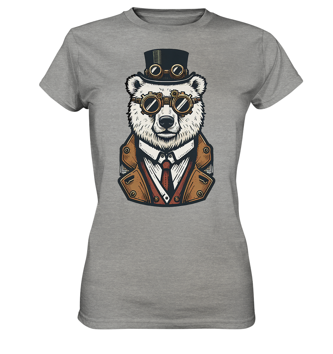 Eisbär Steampunk Polar Bear  - Ladies Premium Shirt