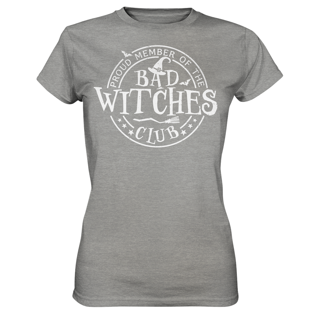Bad Witches Club Halloween - Ladies Premium Shirt
