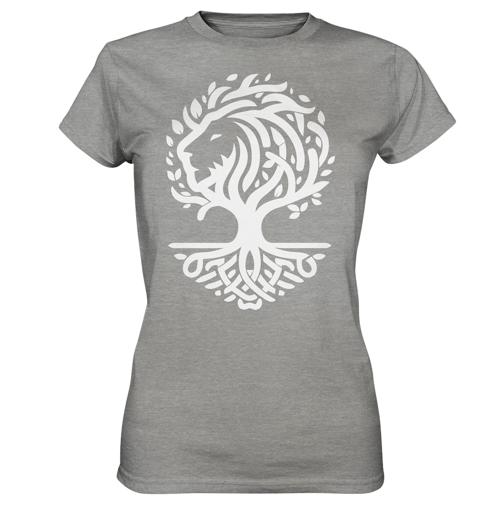 Keltischer Lebensbaum Löwe - Ladies Premium Shirt