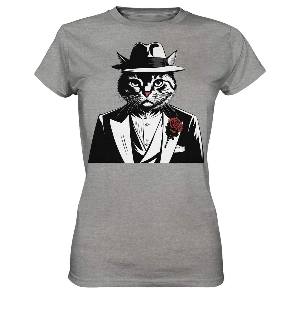 Catfather Katze Mafia - personalisierbar - Ladies Premium Shirt