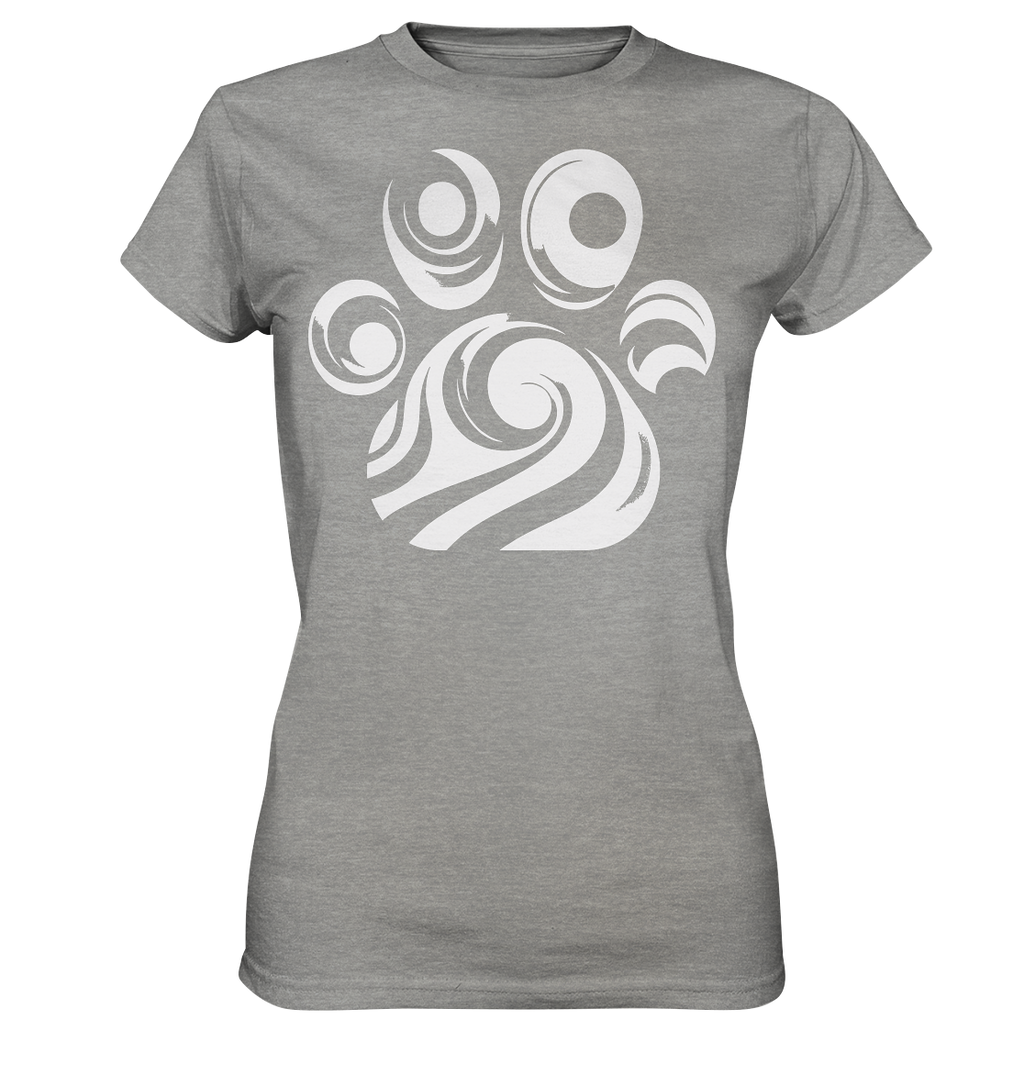 Pfote Design modern und abstrakt - Ladies Premium Shirt
