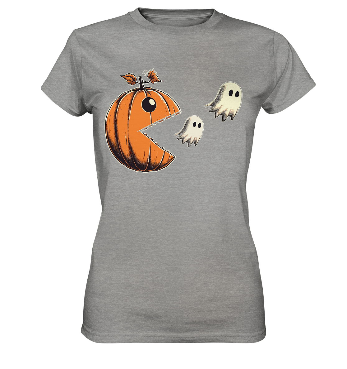 Halloween Pac-man - Ladies Premium Shirt
