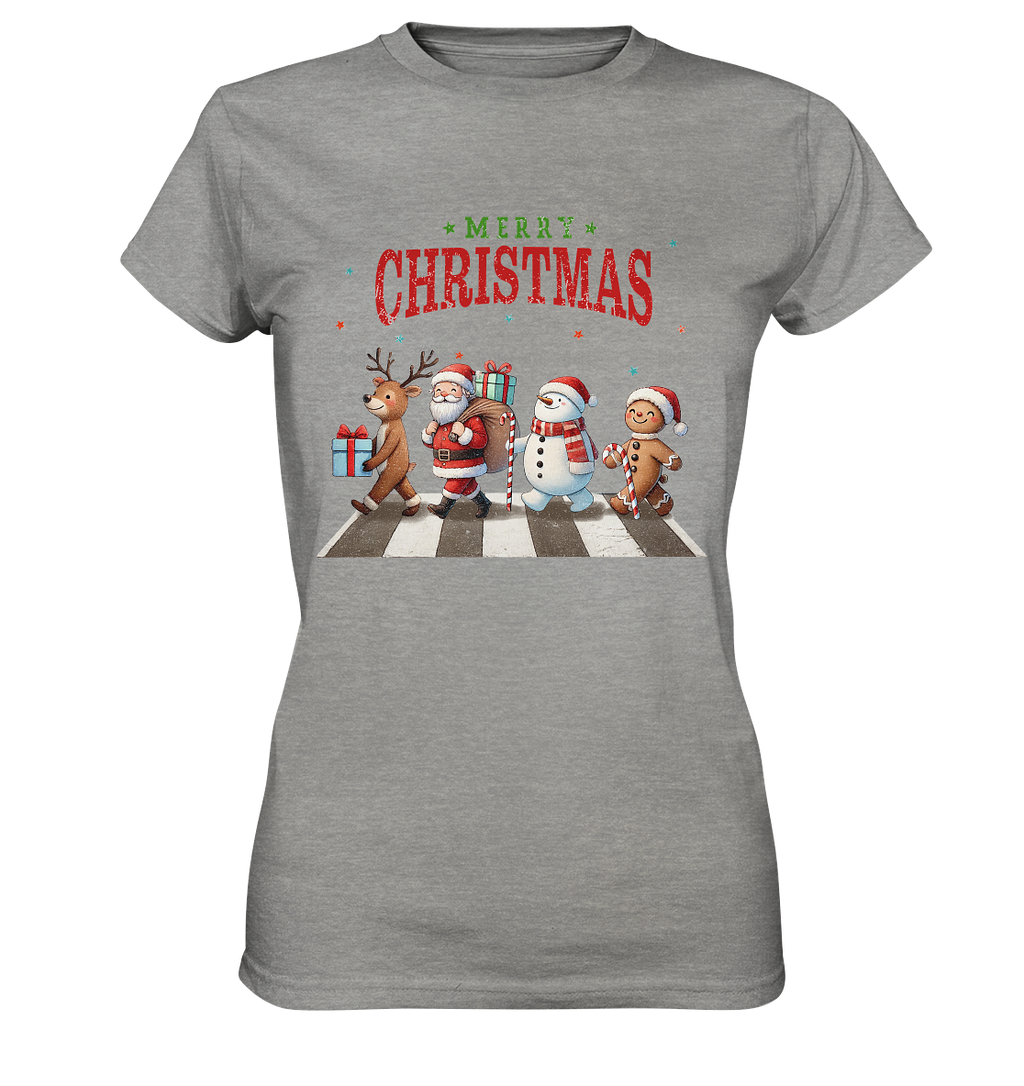 Merry Christmas Zebrastreifen - Ladies Premium Shirt