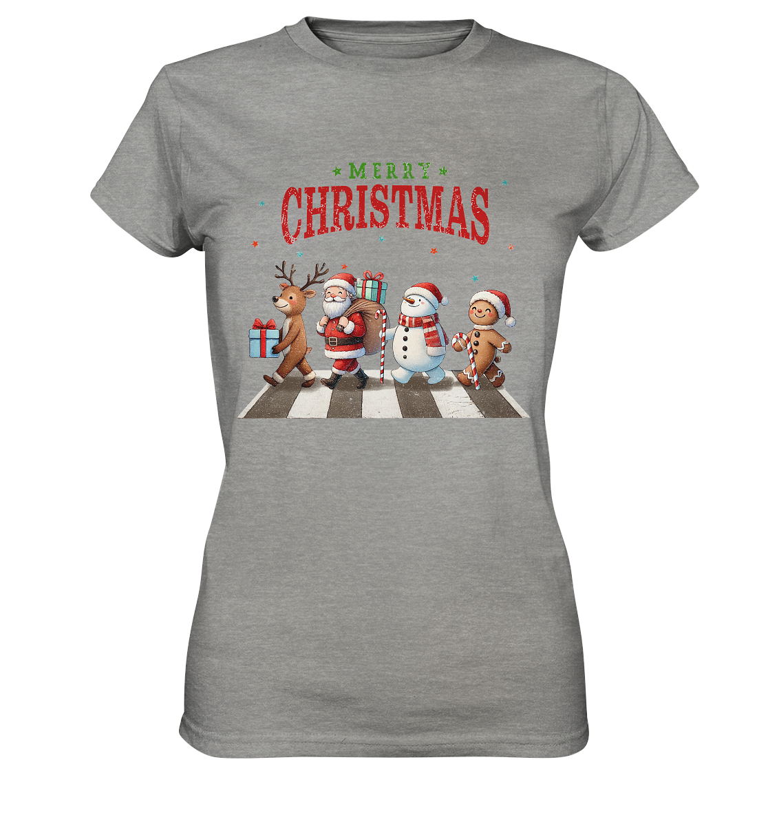 Merry Christmas Zebrastreifen - Ladies Premium Shirt