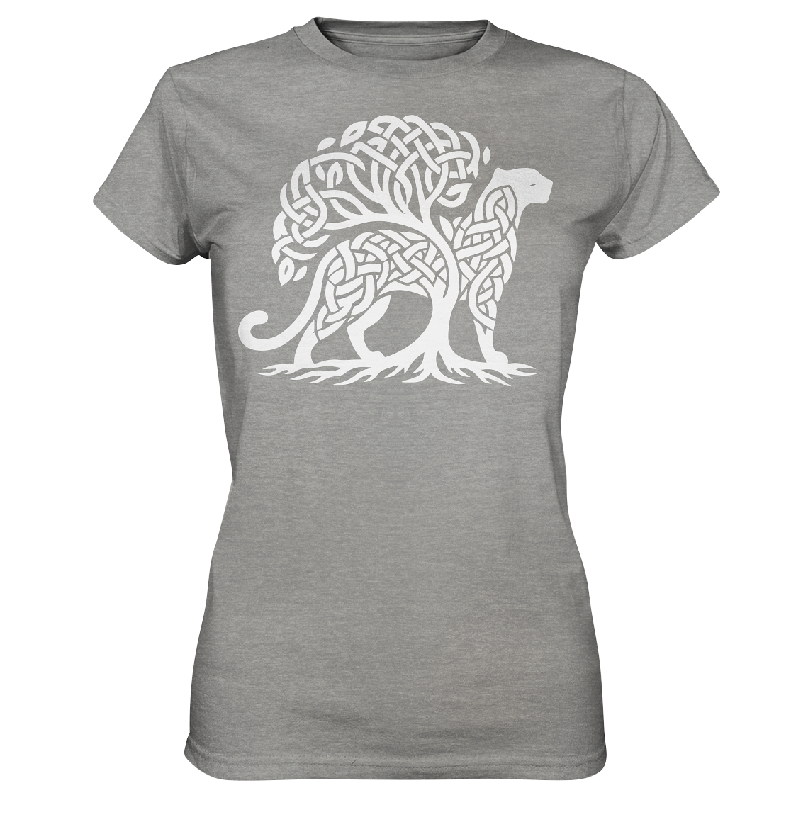 Keltischer Lebensbaum Panther - Ladies Premium Shirt