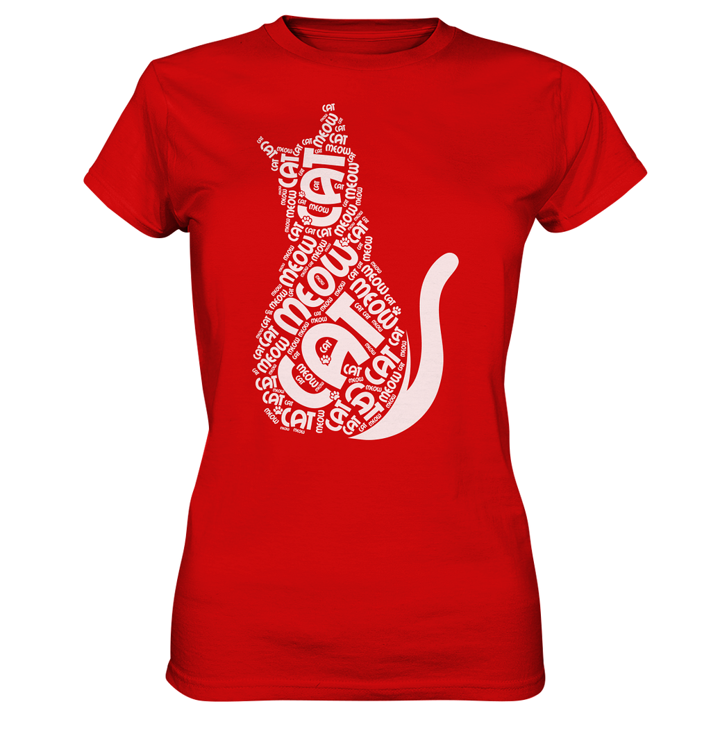 Katzen Cat slogan  - Ladies Premium Shirt