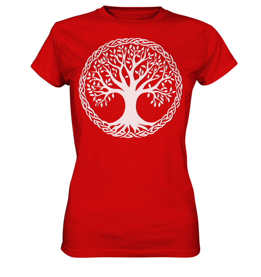 Keltischer Baum des Lebens  - Ladies Premium Shirt