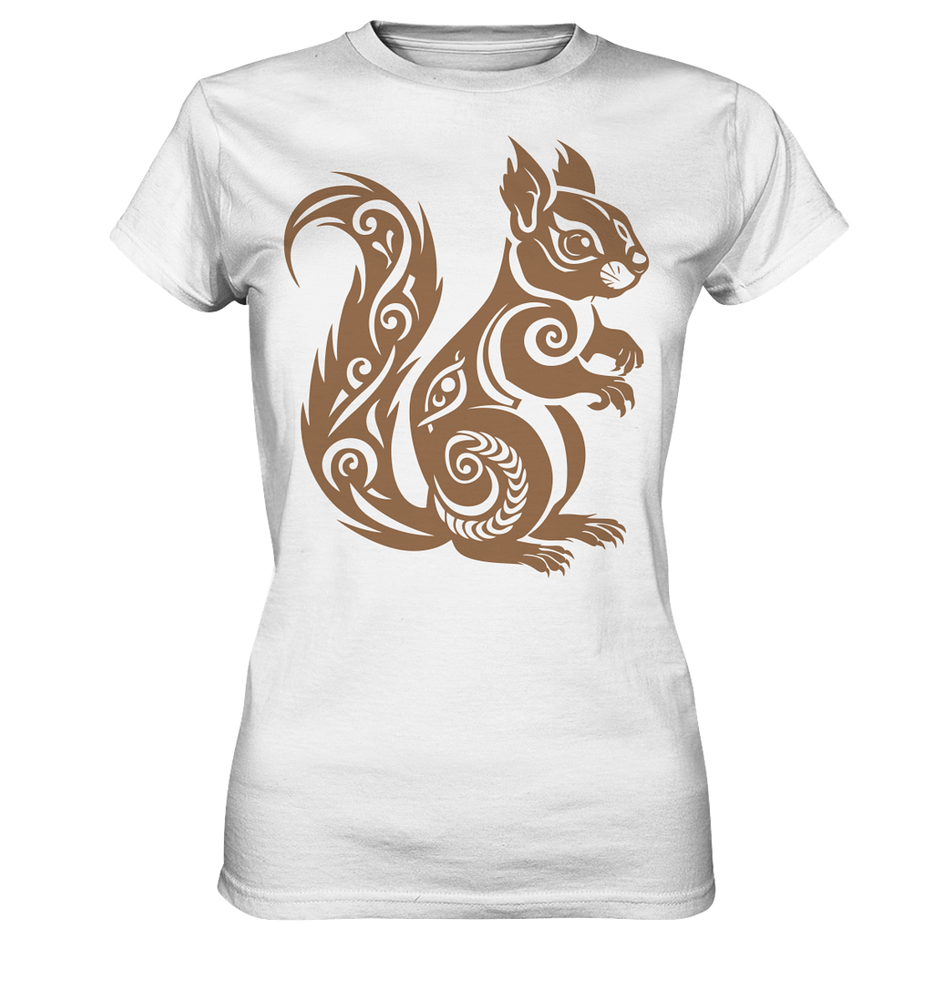 Keltischer Kunst Eichhörnchen - Ladies Premium Shirt