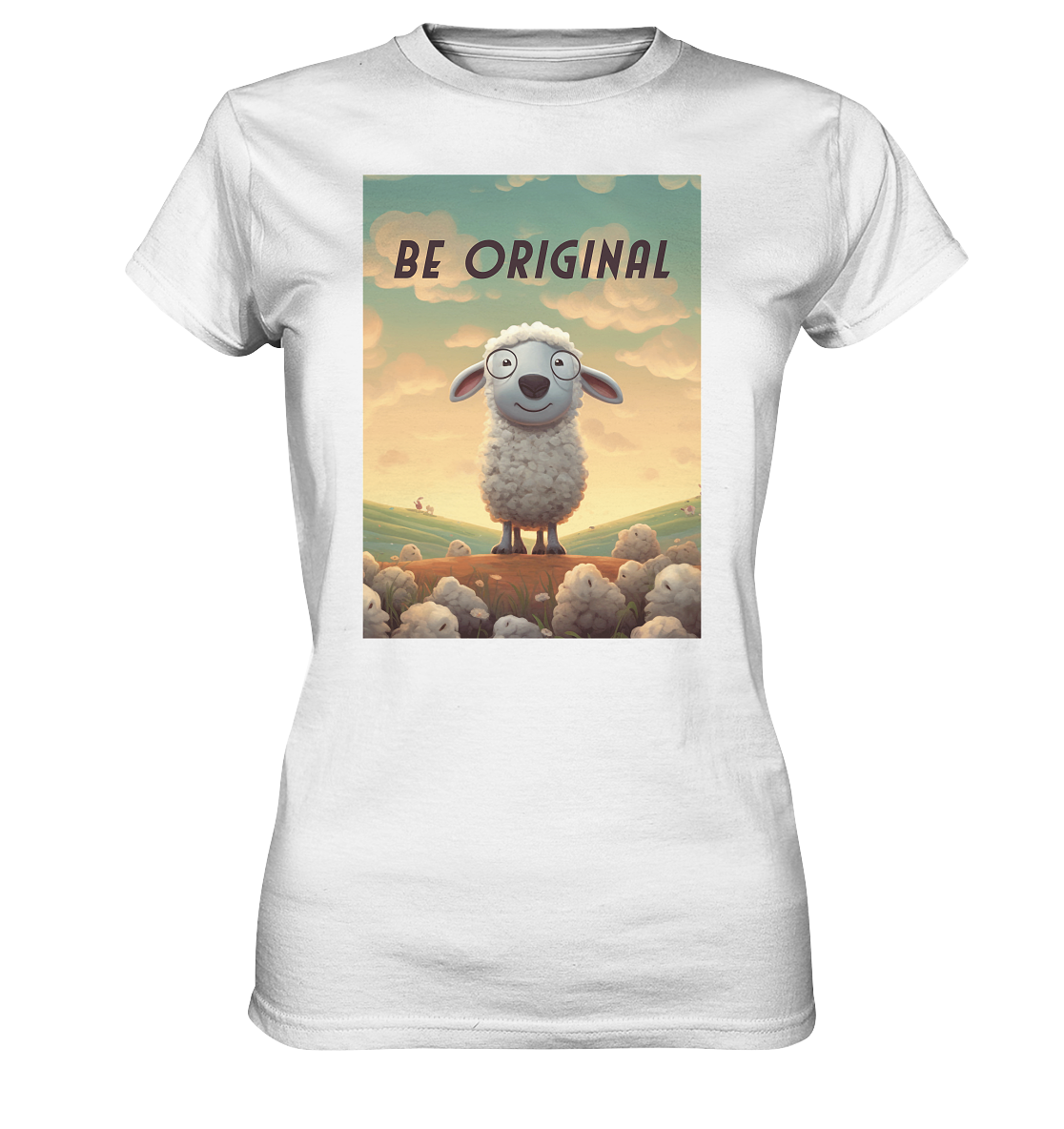 Be Original Shaf Motivation  - Ladies Premium Shirt