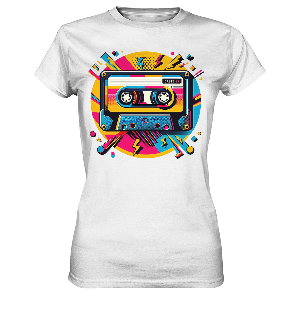 80s Kasettentape - Ladies Premium Shirt