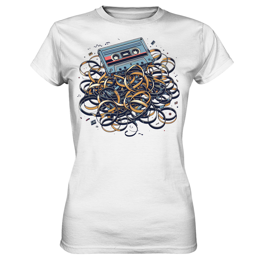 80s Kasettentape - Ladies Premium Shirt