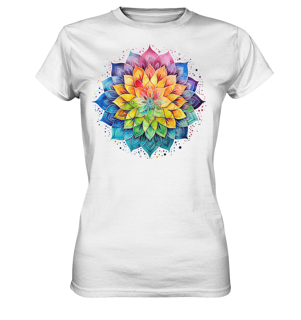 Lotus Mandala Yoga - Ladies Premium Shirt