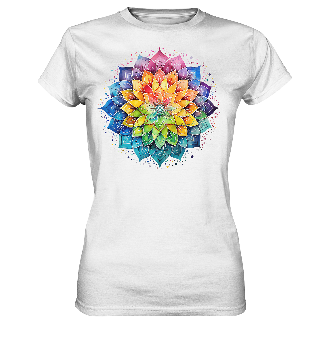 Lotus Mandala Yoga - Ladies Premium Shirt