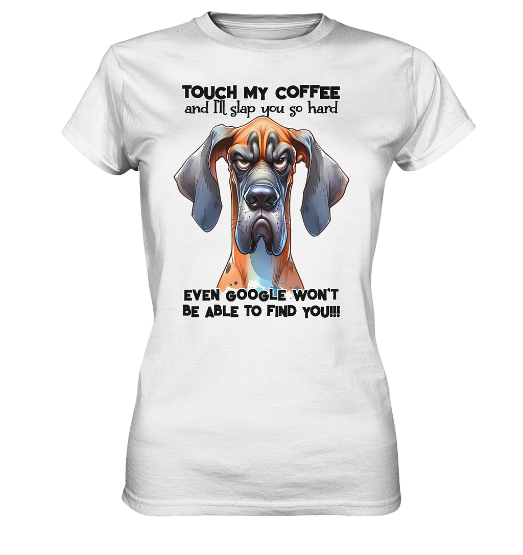 Grumpy Dog Kaffee - Ladies Premium Shirt