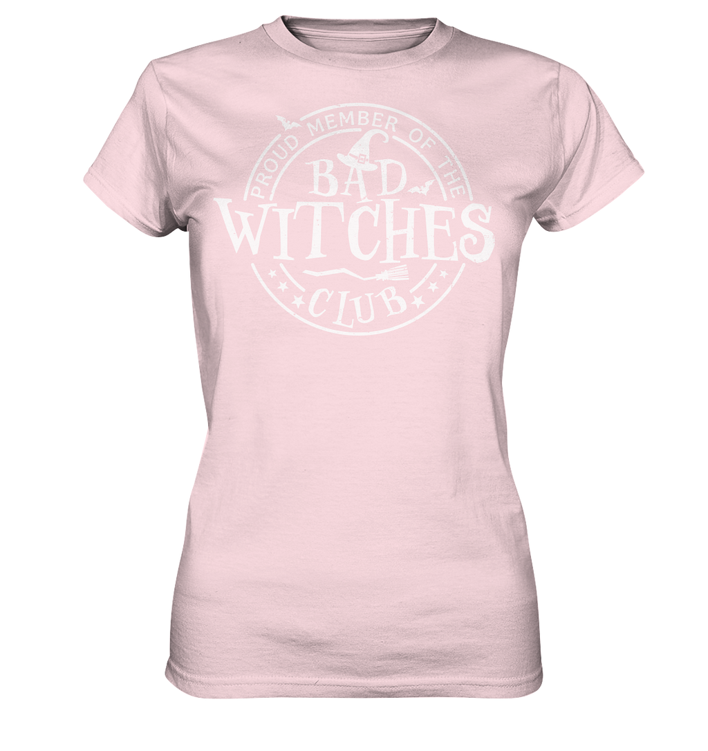 Bad Witches Club Halloween - Ladies Premium Shirt