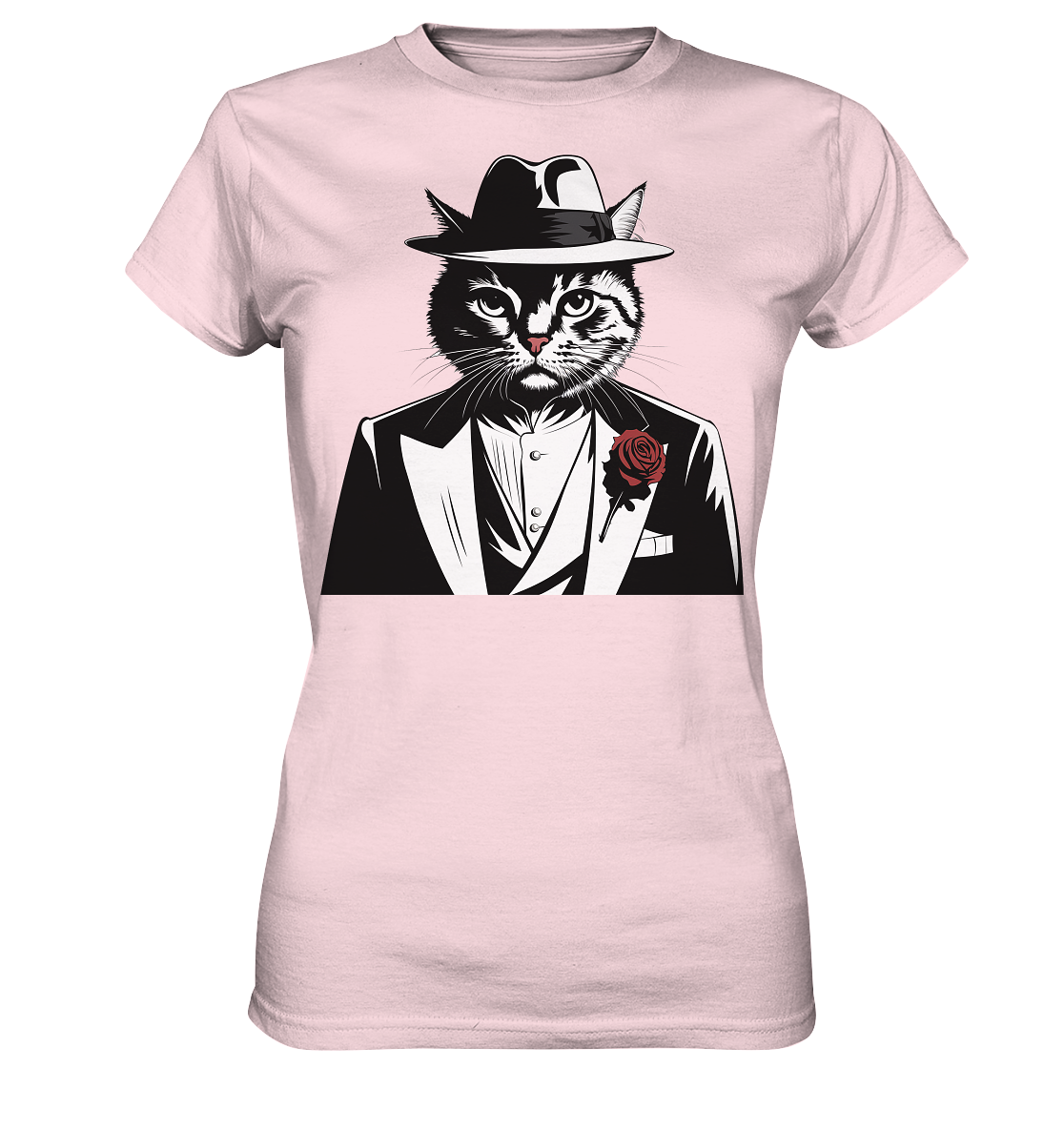 Catfather Katze Mafia - personalisierbar - Ladies Premium Shirt