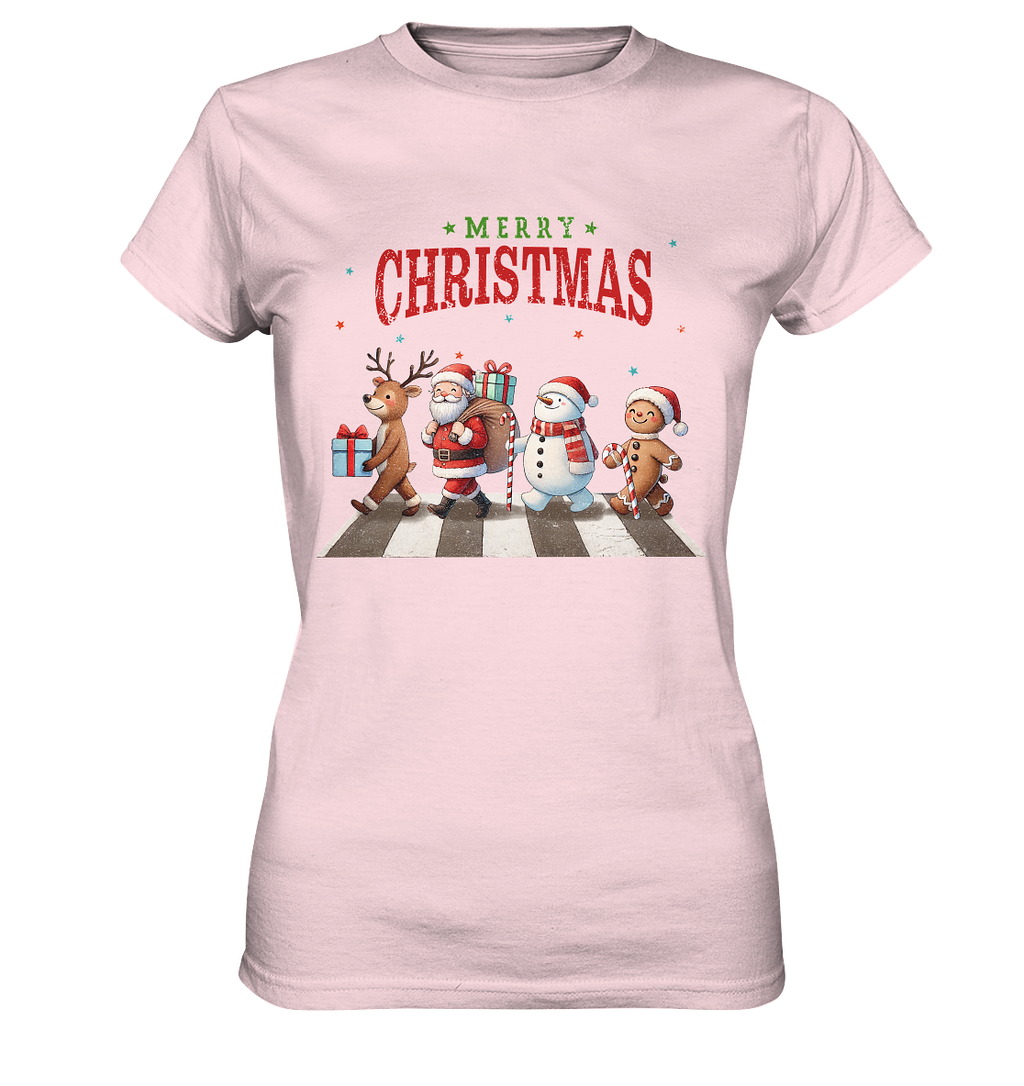 Merry Christmas Zebrastreifen - Ladies Premium Shirt
