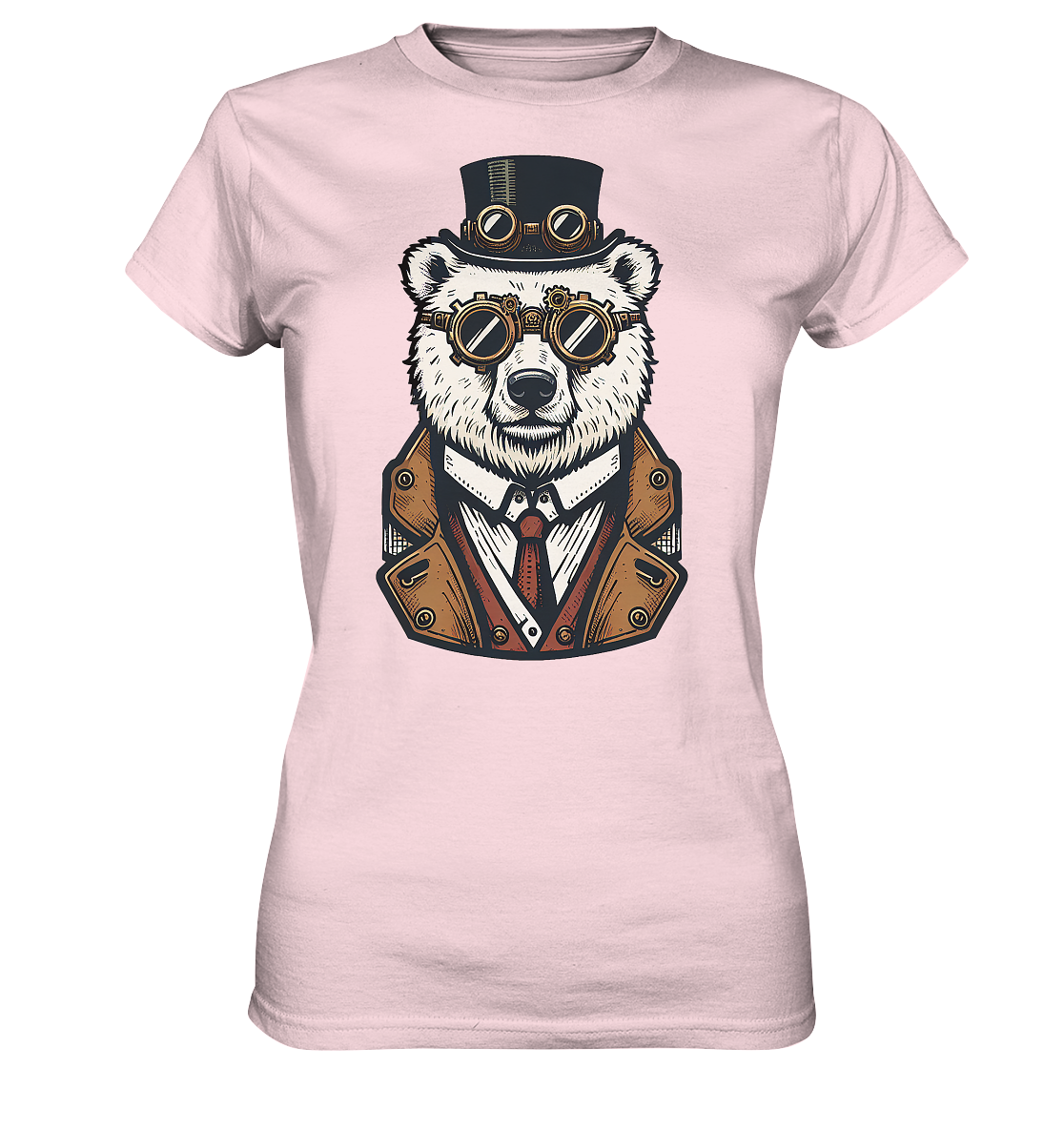 Eisbär Steampunk Polar Bear  - Ladies Premium Shirt