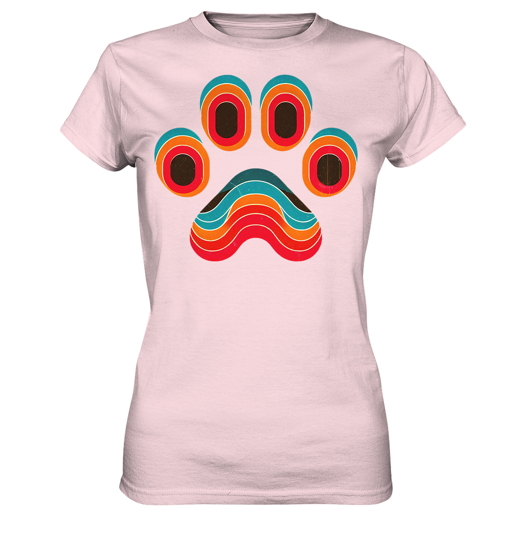 70s Style Pfote Art - Ladies Premium Shirt