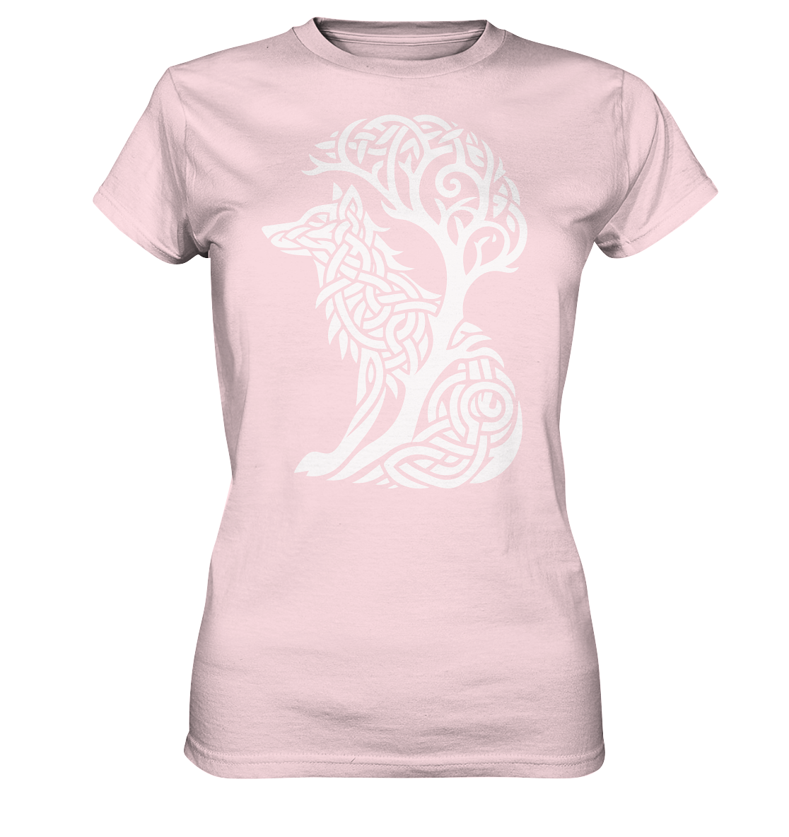 Keltischer Baum des Lebens Hund - Ladies Premium Shirt