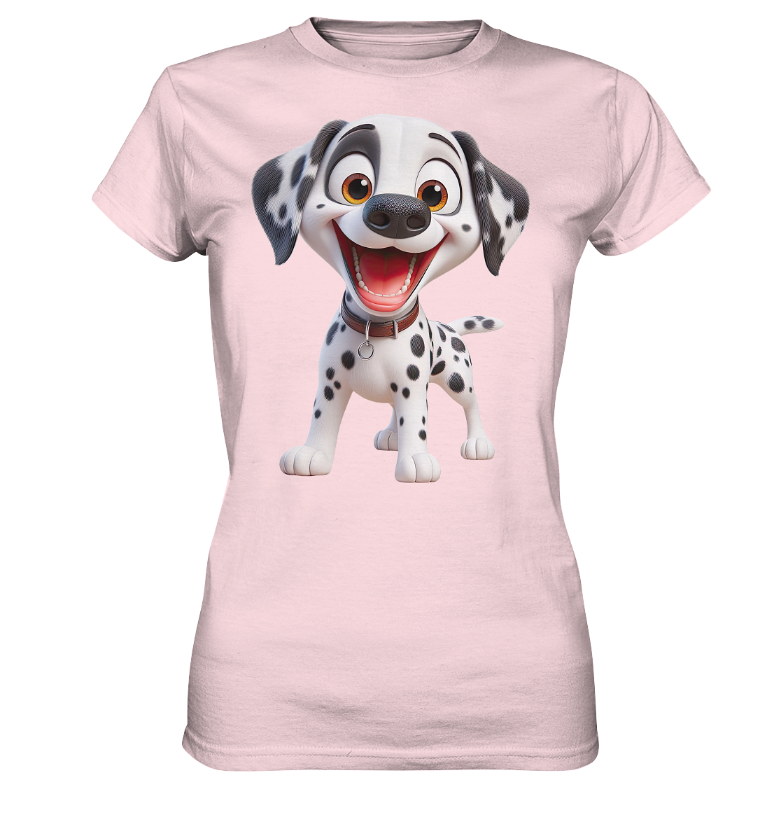 Dalmatina Cartoon - personalisierbar - Ladies Premium Shirt