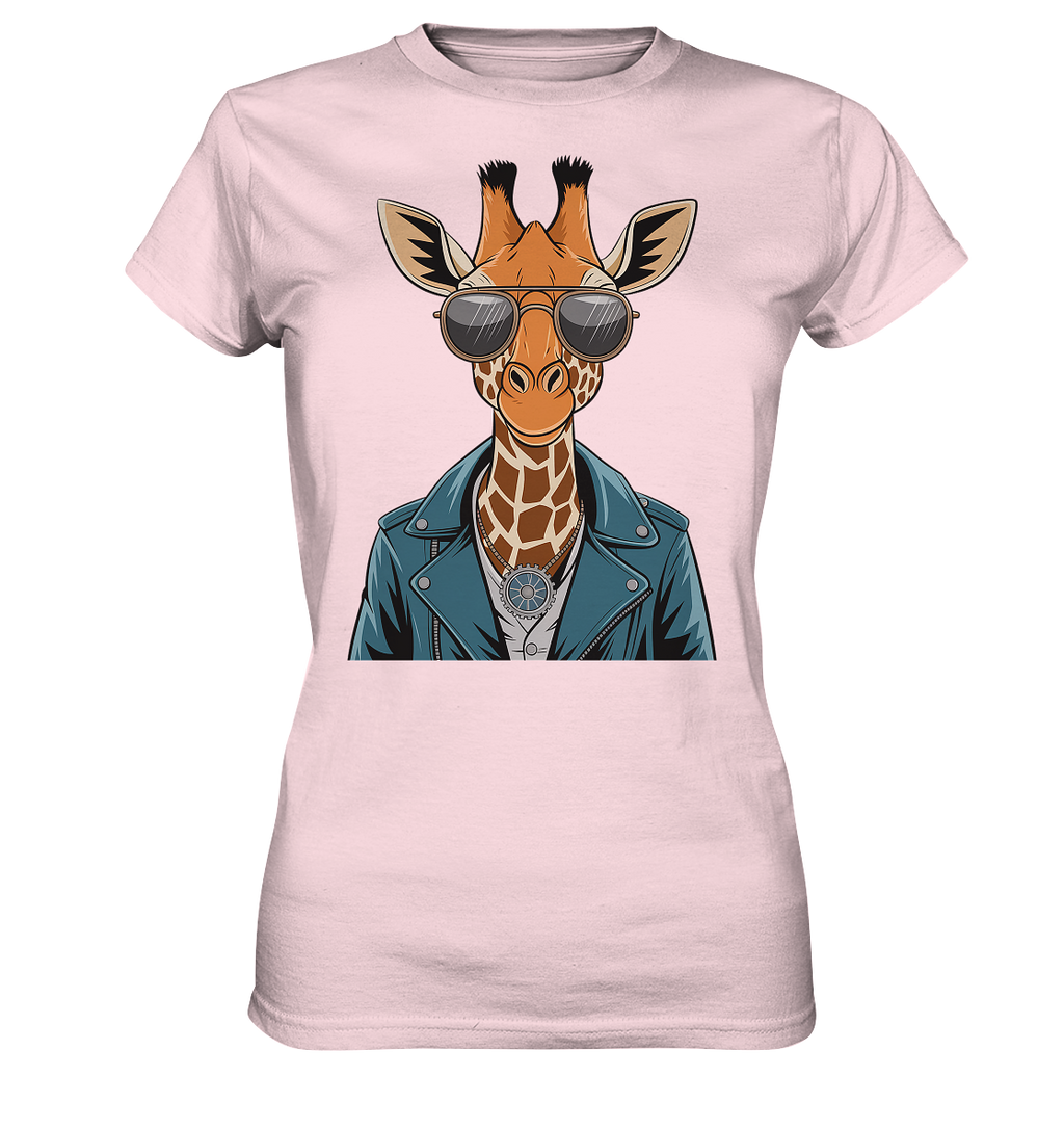 Giraffe Steampunk - Ladies Premium Shirt