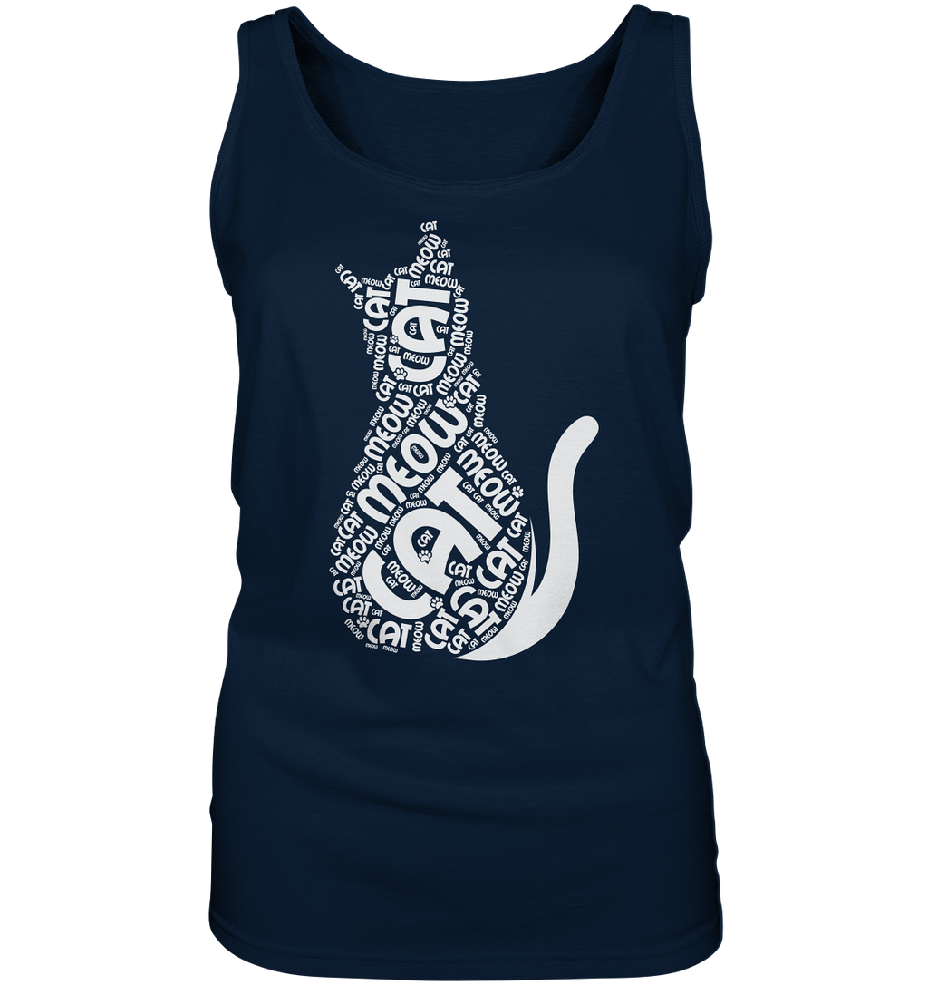 Katzen Cat slogan  - Ladies Tank-Top