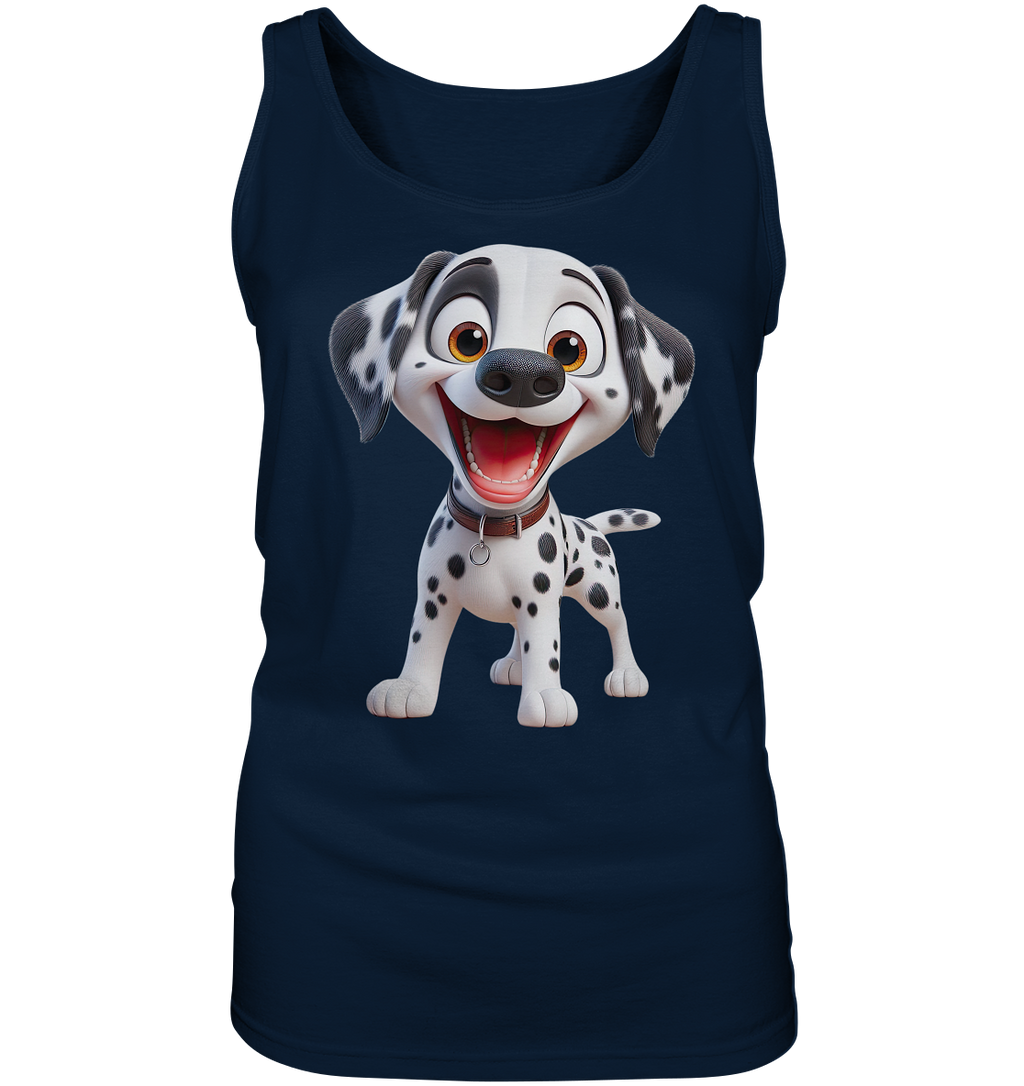 Dalmatina Cartoon - personalisierbar - Ladies Tank-Top